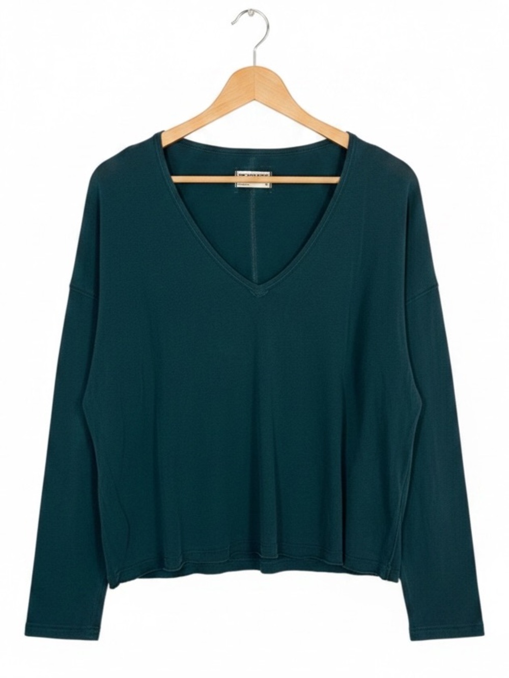 SALE We the free harbor teal Nina v neck long sleeve